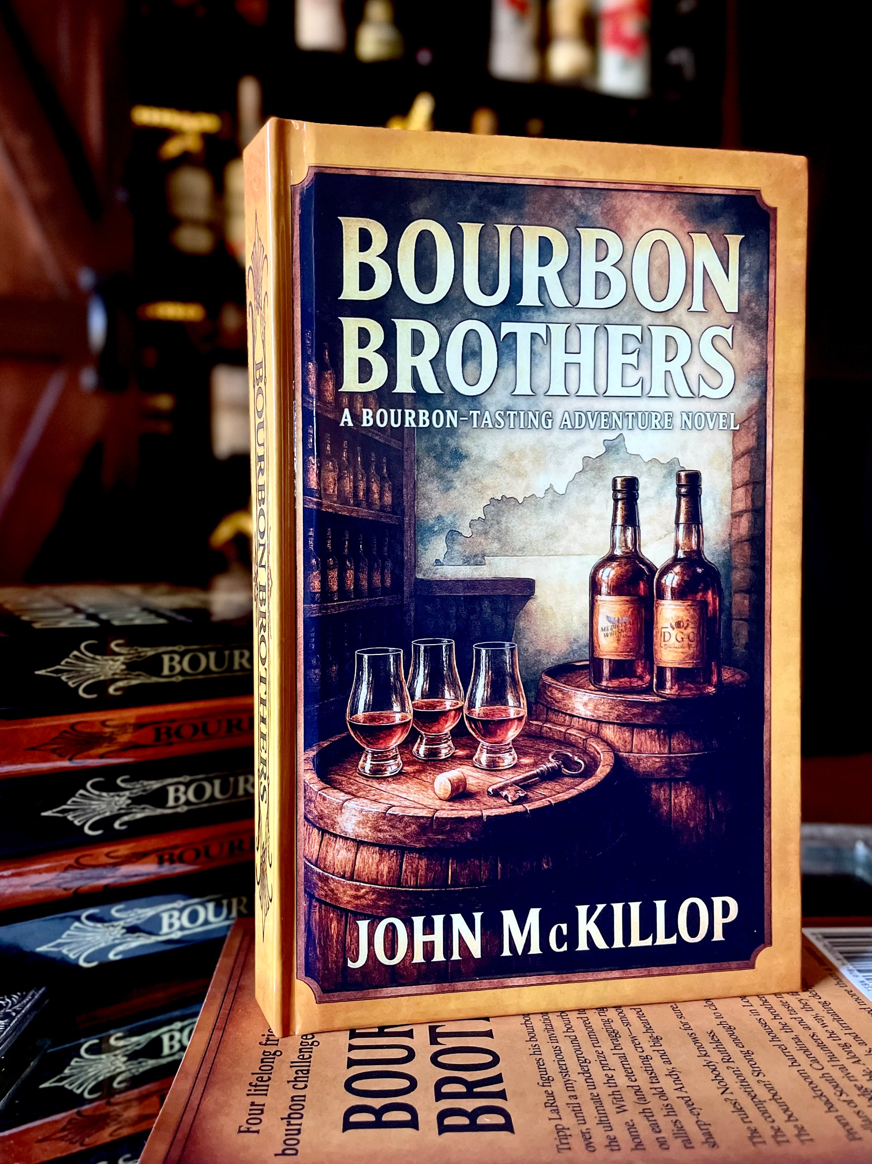 "Double-Pour" 2x Bundle - One of each:  signed "Honey-barrel" plus "Motor-Oil" Editions - FREE SHIPPING