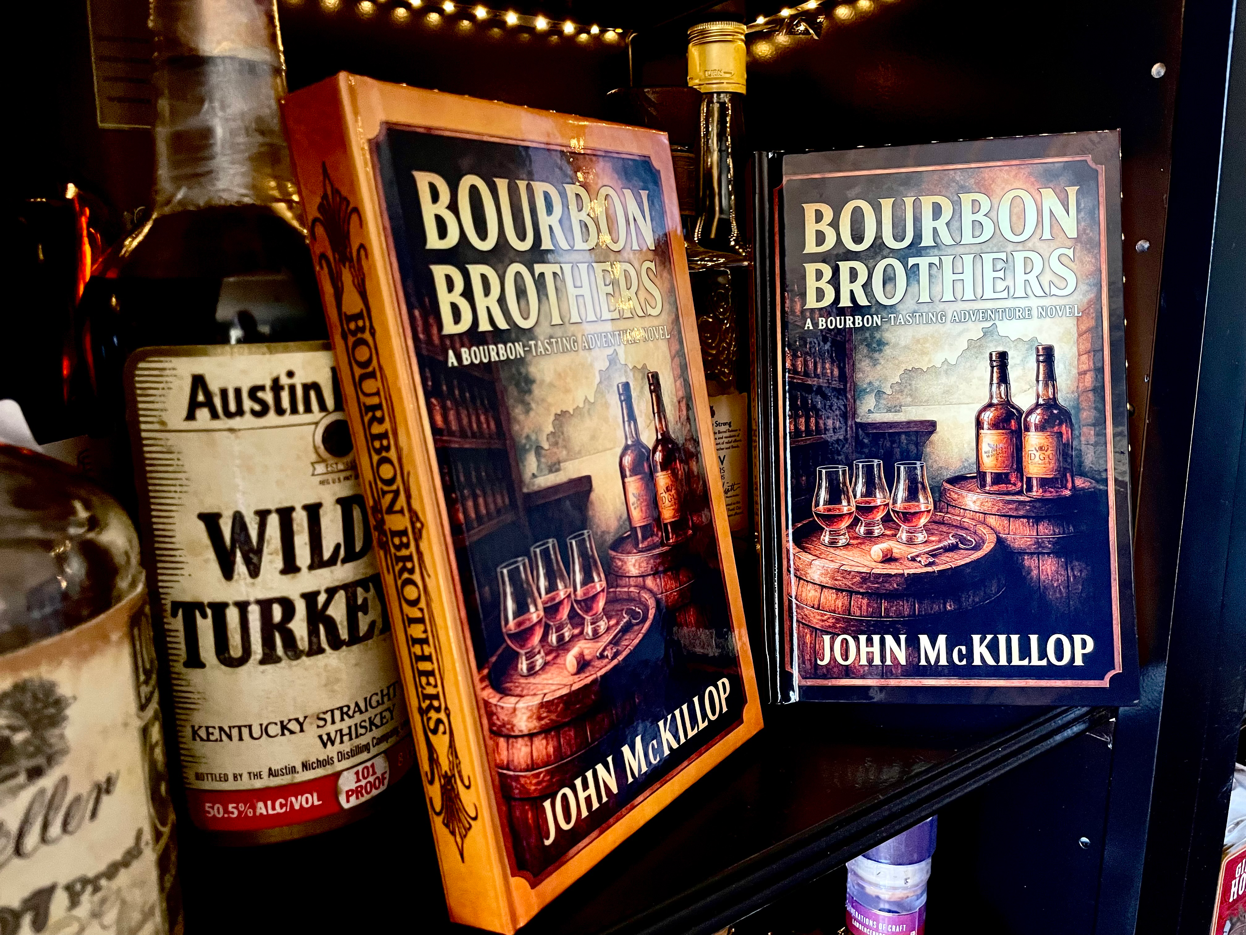 "Double-Pour" 2x Bundle - One of each:  signed "Honey-barrel" plus "Motor-Oil" Editions - FREE SHIPPING
